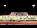 Dawson High School Marching Band At The 2013 Dickinson Gator Marching Festival