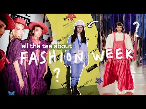 Inside Fashion Week | backstage, interviews, how to get invited, vlog
