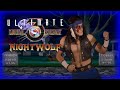ULTIMATE MORTAL KOMBAT 3 ARCADE NIGHTWOLF UMK3 PLUS BETA 2 TAS 6BOTÕES