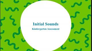 aimswebPlus -Initial Sounds Assessment