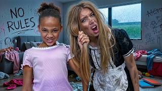 NEW BABYSITTER TEACHES SPOILED GIRL A BIG LESSON
