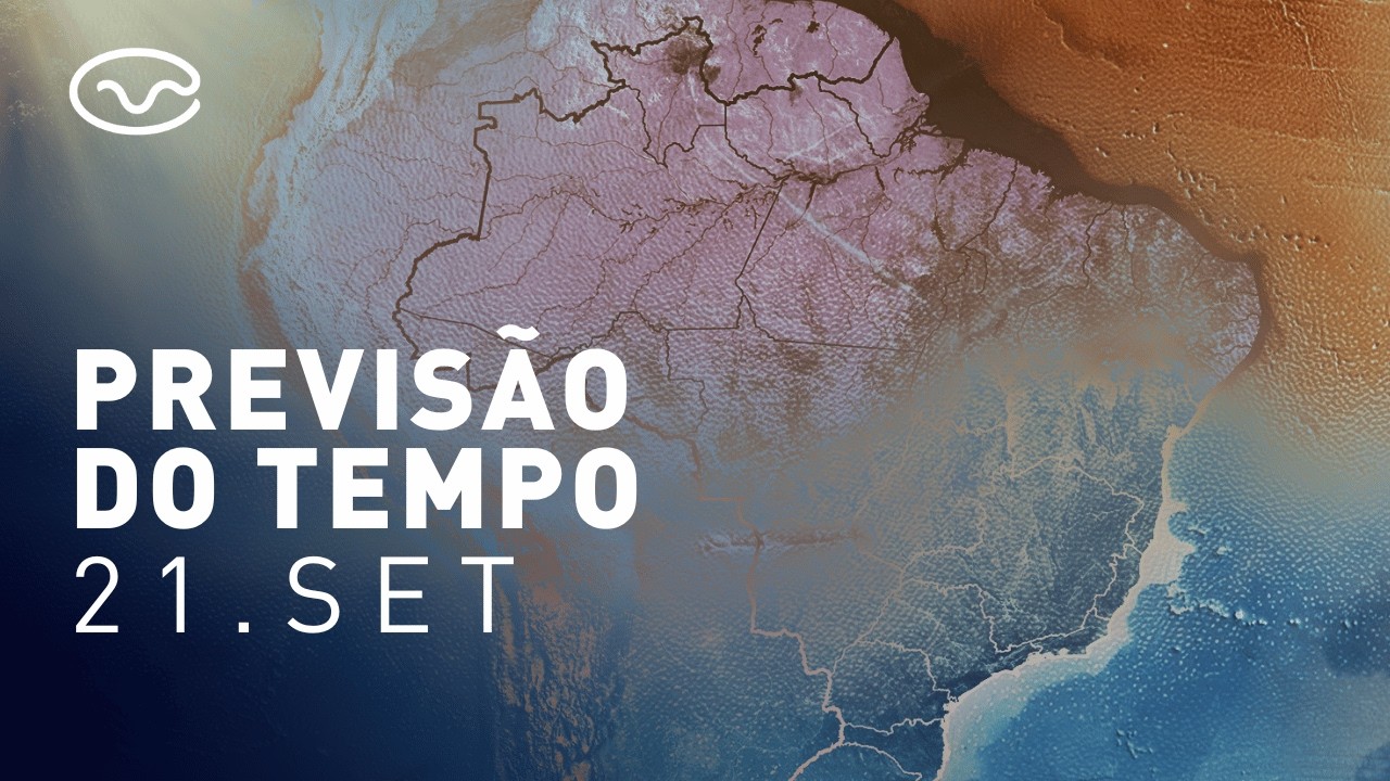 Previsão do tempo desta segunda-feira (21)!