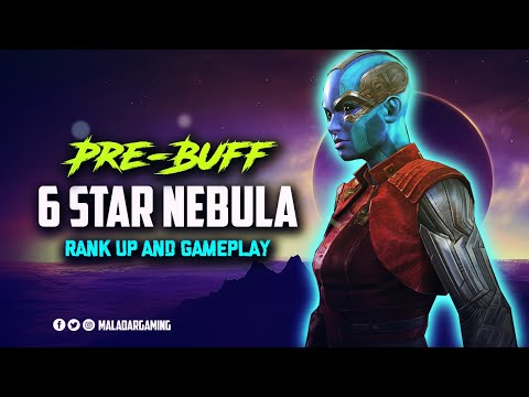 Pre-Buff Nebula 6-Star Rank Up & Gameplay -  MCOC