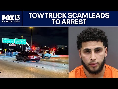 Fake tow truck driver arrested