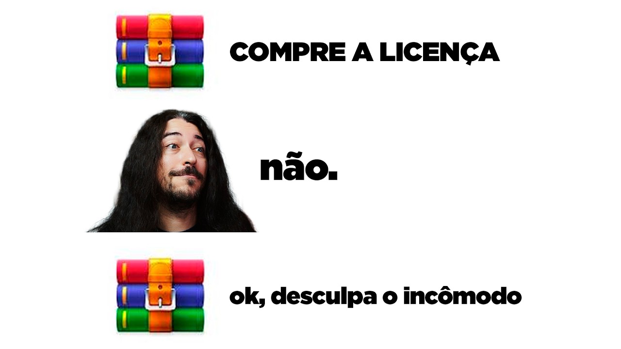 ALGUÉM JÁ COMPROU O WINRAR? (react a @canaltech ) | Tecnologia e Classe