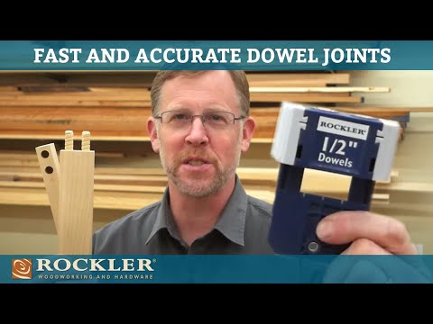 Easy and Accurate Dowel Joints | Rockler Innovation