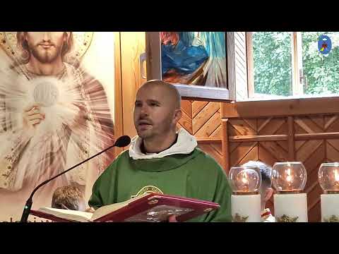 Czatachowa 17.07.2022-Kazanie o.Daniela- Bóg przychodzi niespodziewanie,z dobrą nowiną,pocieszeniem