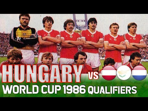 HUNGARY World Cup 1986 Qualification All Matches Highlights  | Road to Mexico