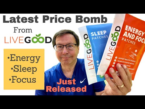 LiveGood New Energy, Focus, Sleep Patches latest Price Buster, Category Killer. Personal Review