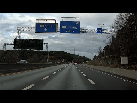 Bergen - Driving to Askøy