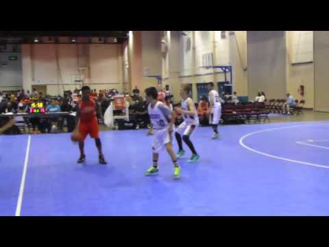 Bay City Red 2 vs Ballin' Ambassadors - 8th Grade Boys' Basketball - 2015 Jam On It Reno Tournament