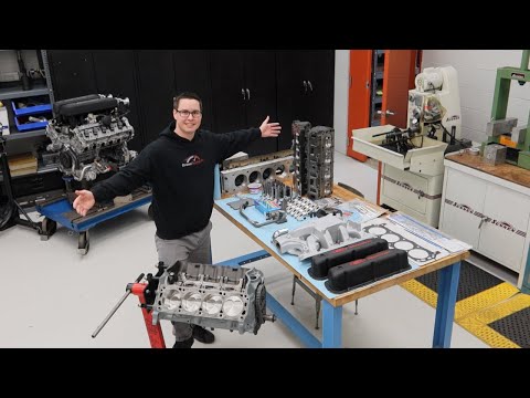 Rebuilding A Small Block Ford PART 3 ENGINE ASSEMBLY (351W Swapped New Edge Mustang)