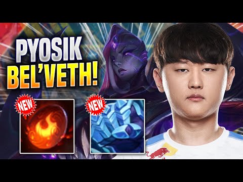 PYOSIK TRIES BEL'VETH NEW JUNGLE WITH NEW ITEMS! - DRX Pyosik Plays Bel'veth! | Preseason 2023