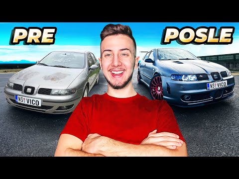 TRANSFORMACIJA MOG AUTA ZA GODINU DANA! (320 konja)  *neverovatno*