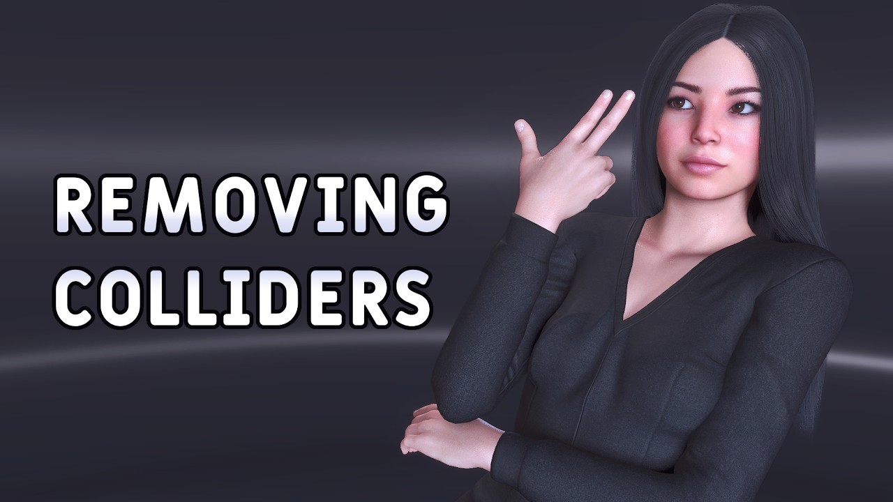 VAM / Virt-A-Mate Collider Remove Tutorial