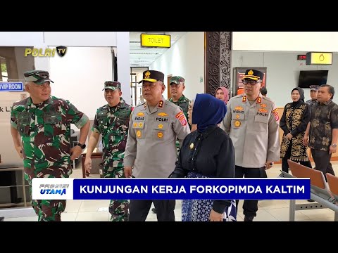 FORKOPIMDA KALTIM LAKUKAN KUNJUNGAN KERJA DI BONTANG PERKUAT KOLABORASI