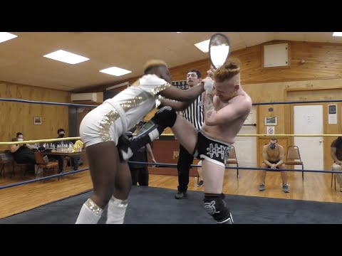 DangerKid vs. Armani Kayos - Limitless Wrestling (The Road)