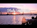 1 Hour Study With Me Pomodoro 25 5 Calm Piano Sunset By Royal Bridge View With Timer