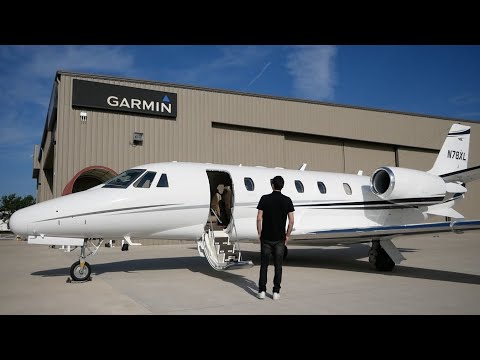 Flying the Citation XLS With Brand New Garmin Avionics