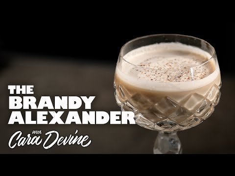 The creamy & delicious Brandy Alexander