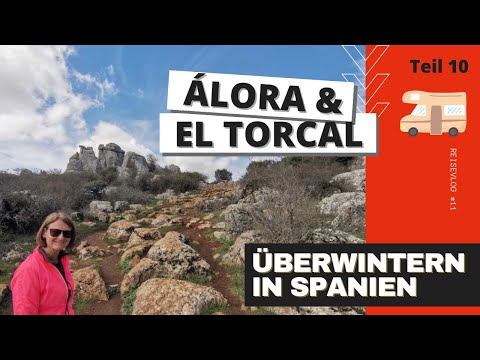Leerer Stellplatz Álora! Mega "El Torcal" ⛰ Freistehen Antequera. Im Womo durch Andalusien #vlog11