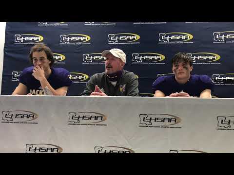 Byrd coach Mike Suggs, players discuss Division I state championship vs. Catholic High