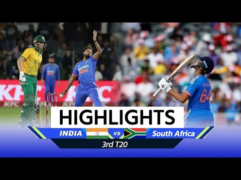 IND vs SA 3rd T20 Match Highlights: India vs South Africa 3rd  T20 Highlights | Today Match Highligh
