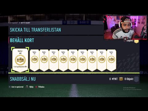 Rami öppnar 10 st 80+ Player Picks och PACKAR RTTF!!