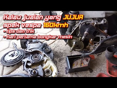 Vespa Tune Up: Precise, Economical, and Fast Work || Aji VAS