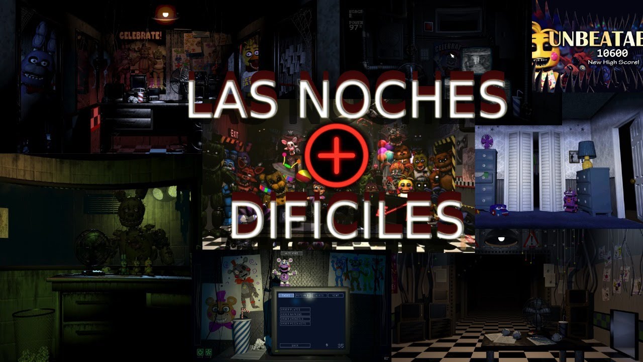 Me pase la noche mas difícil de cada FNAF