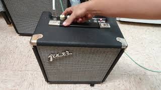Video thumbnail for Fender Rumble 15 Test by Meylar López