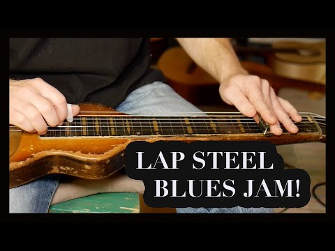 LAP STEEL BLUES JAM (Gibson BR-3)