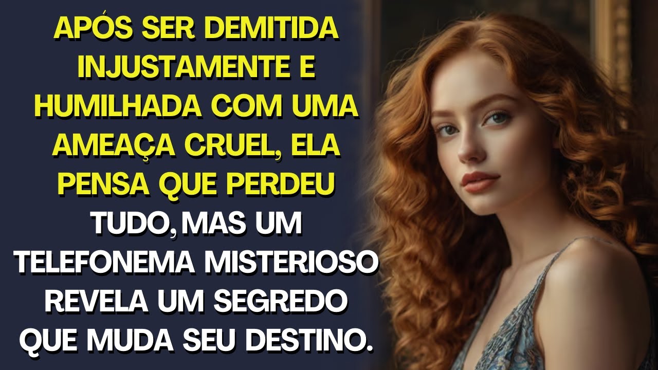 Após ser demitida e humilhada, ela pensa que perdeu tudo, mas um telefonema misterioso MUDA TUDO.