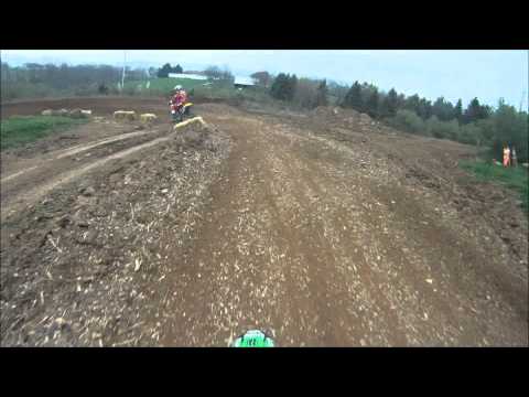 HELMET CAM: Tom Nikolaus - Sleepy Hollow Mx 4/1/12