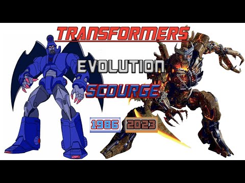 SCOURGE: Evolution in Cartoons, Movies and Video Games (1986-2023) | Transformers