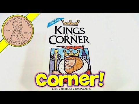 Kings In The Corner #6000, 1996 Jax Games - Play Your Cards Solitaire Fashion
