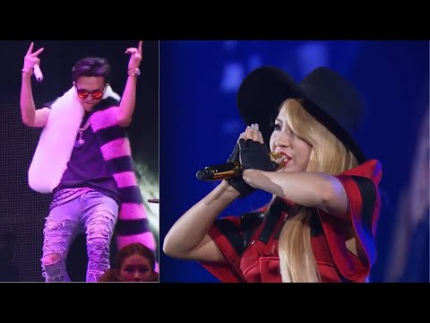 The Baddest Female + MTBD (ft G-DRAGON) eng sub -  CL live YG Family 2014