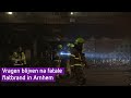 Vragen blijven na fatale flatbrand in Arnhem
