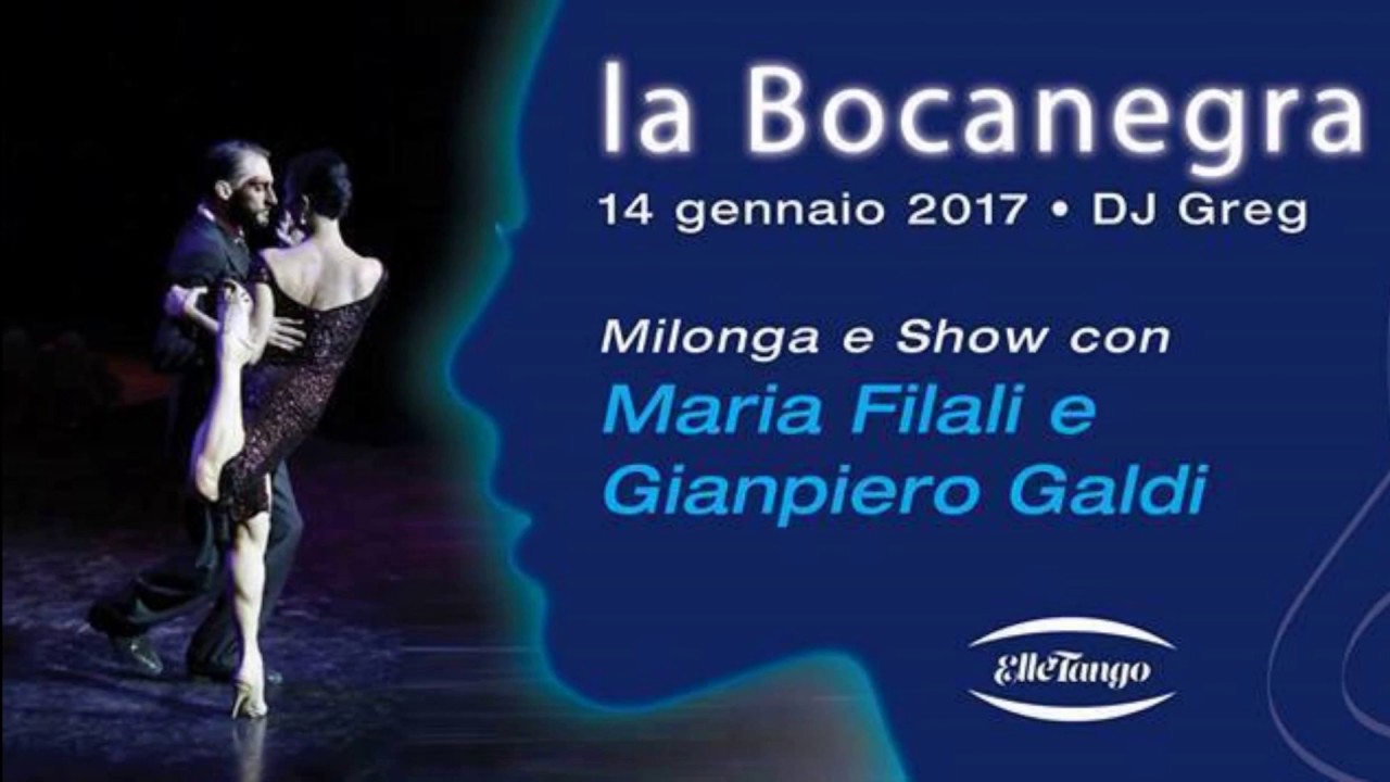 La Bocanegra y su tango:  Maria Filali e Gianpiero Galdi 2/4