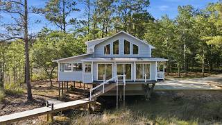 Waterfront Home & Private Boat Dock in Oriental, NC | 2.68 Acres + Huge Workshop