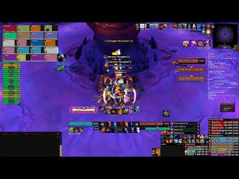 Never vs N'zoth the Corruptor Mythic - Ny'alotha, the Waking City l Fire Mage PoV