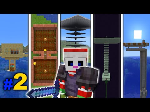 I MADE THE 5 BEST FARMS TO START A SURVIVAL GAME - Ultimate Survival - EP2