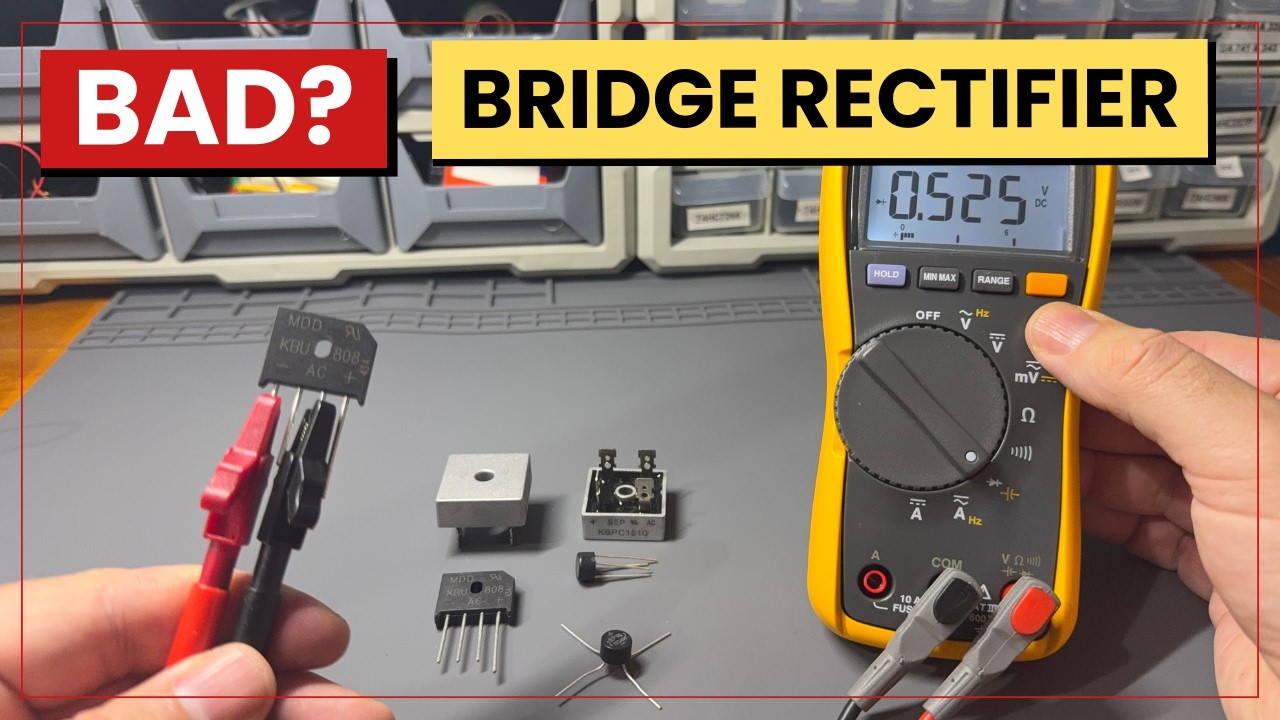 Bad Bridge Rectifier? Test It in 3 Minutes