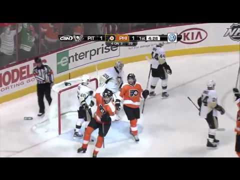 Jaromir Jagr scores 2 in 18 seconds 2/18/12