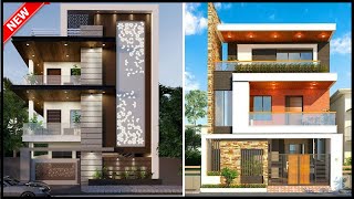 50 Three Floor Elevation Design | G+2 Front Elevation Design | Gopal Architecture