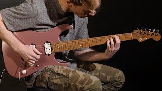 Video thumbnail for Charvel Pro-Mod DK24 HH 2PT CM Pickup Demo by charvelusa