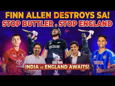 FINN ALLEN DESTROYS SA! | STOP BUTTLER. STOP ENGLAND. | INDIA vs ENGLAND AWAITS!