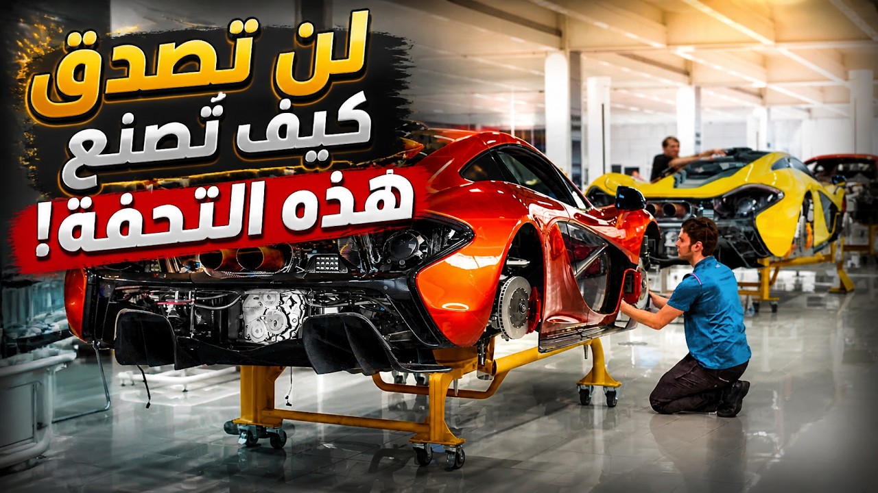 كيف صنعت أسرع وأخف وأجمل سيارة خارقة في العالم؟ قصة ماكلارين الصادمة!