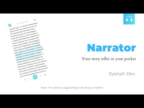 Narrator (PDF to Audio Reader)