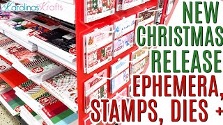ALL NEW Christmas Ephemera, Dies, Stamps & more at Michaels! Michaels Christmas Release FLIP THROUGH
